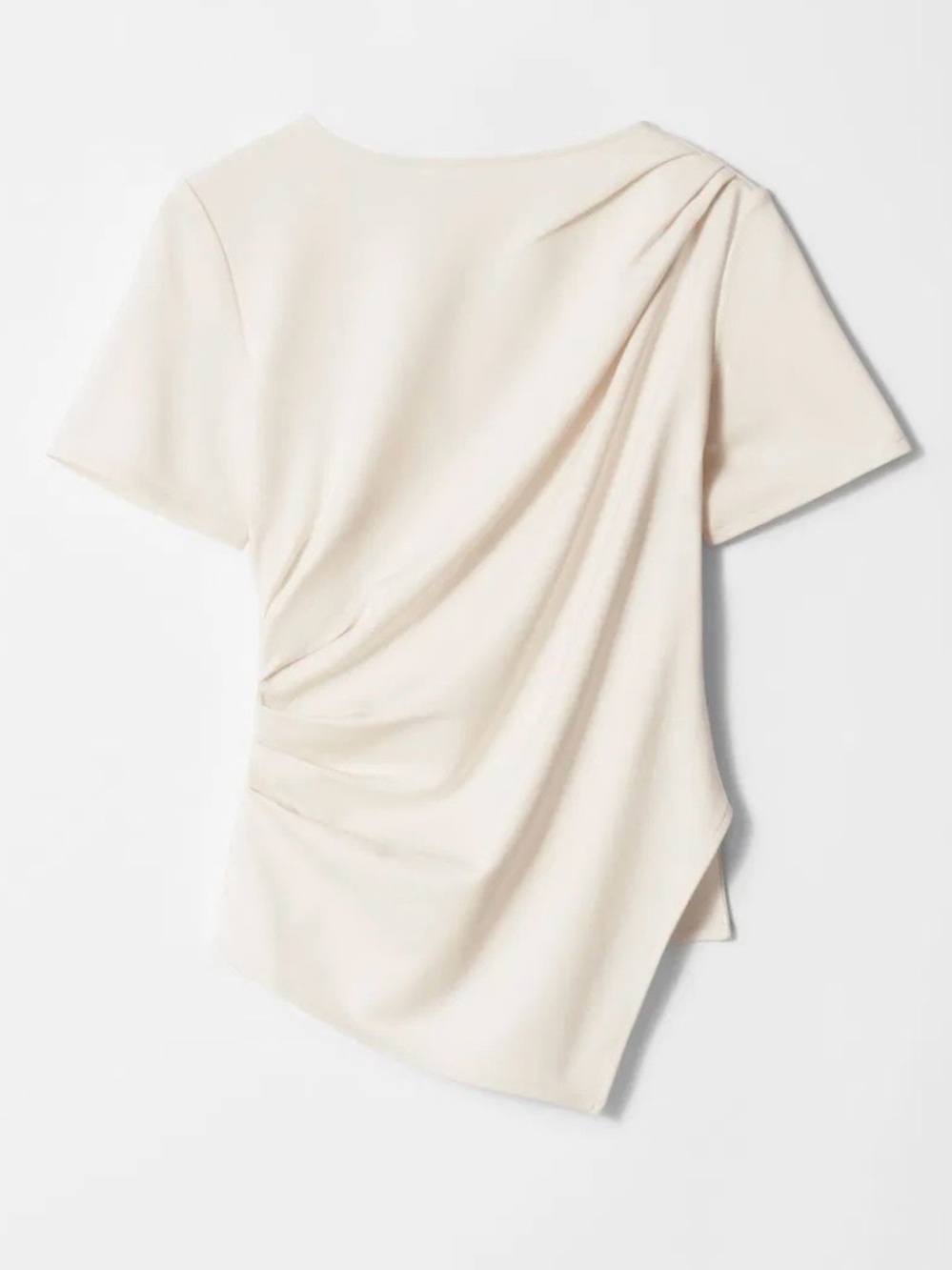 & Other Stories Draped Asymmetrical Top NWT size M - Picture 2 of 9